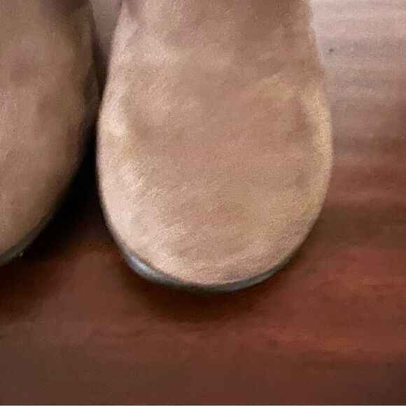 Aerosoles Heelrest Tan Suede Booties with Side Zipper. Size 6.5  New without Tag - Picture 6 of 10